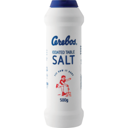 SALTI 500 GR TABLE SALT PET SALT 1X20