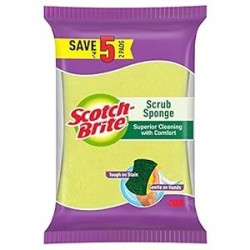 SCOTCH BRITE DISH SPONGE 2PCS (MASTER BOX 1X70)