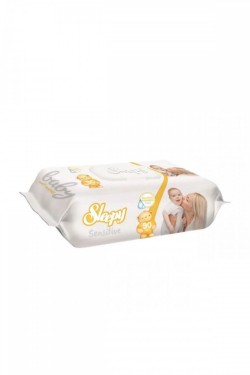 SLEEPY WET TOWEL BABY SENSITIVE 90 LEAF 1X24
