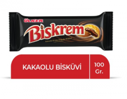 ÜLKER (1146-04) BİSKREM WITH COCOA 100 GR*18