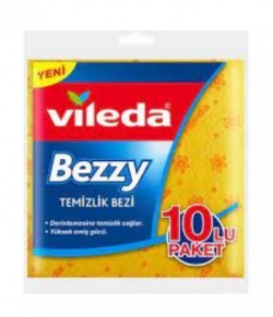 VİLEDA BEZZY CLEANİNG TOWEL 10 PCS *10
