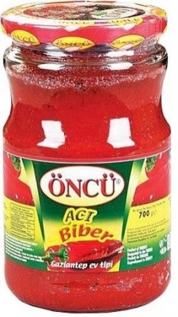 ÖNCÜ PEPPER GLASS PASTE HOT 700 GR*12