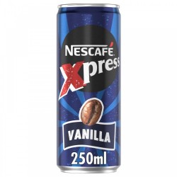 NESCAFE XPRESS LATTE 250ML VANILLA*24 BLUE