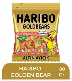 HARİBO 80 gr GOLDEN BEAR *36