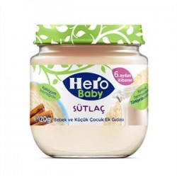 HERO BABY 125 G (5581-03) RICE PUDDING JAR*12