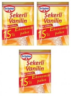 DR.OETKER SUGAR VANILIN 15 PCS 75 GR*12
