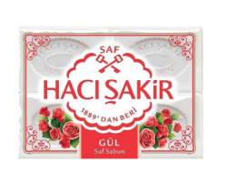 HACI ŞAKİR 600 GR SOAP ROSE * 15 (4 PCS)