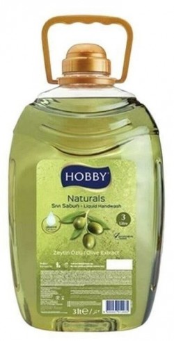 HOBBY 3000 ML LIQUID SOAP WITH OLIVE OIL * 4
