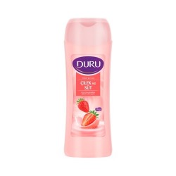 DURU SHOWER GEL 450 ML STRAWBERRY-MILK * 12