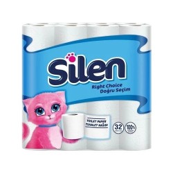 SİLEN TOILET PAPER 32 ROLLS * 3