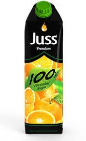 JUSS 1 LT 100% ORANGE JUICE * 12