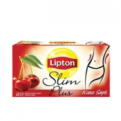 LIPTON SLIM PLUS CHERRY 36GR 20 PCS * 12