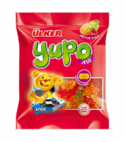 ÜLKER (1762-01) YUPO JELLY BEAR 80 GR*24