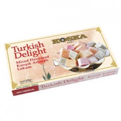 KOSKA TURKISH DELIGHT WITH MIXED FLAVOR 500 GR * 12