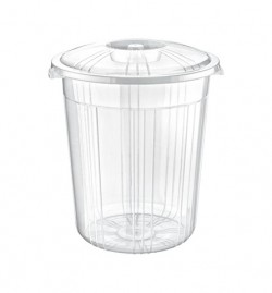 AK 249 TRANSPARENT MORE CONTAINER (50 LT) BATTERY * 1