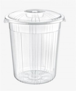 AK 278 TRANSPARENT MORE CONTAINER (35 LT) MEDIUM * 1