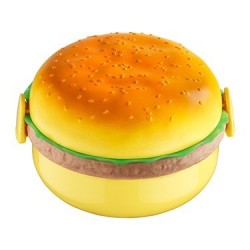 AK 384 ROUND HAMBURGER FEEDING CONTAINER * 1