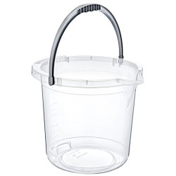AK 432 TRANSPARENT CLEANING BUCKET 14 LT * 11