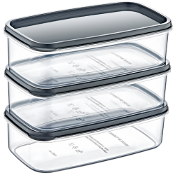 AK 532 SWEET TRANSPARENT STORAGE CONTAINER 3 (3 * 300 ML) * 1