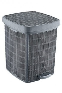 AK 606 JUTE PEDAL WASTE BIN 2 NO * 1