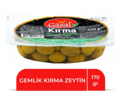 GAZAL 170 GR CRUSHED GREEN OLİVES *32