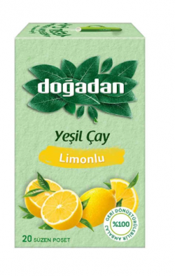 DOĞADAN GREEN TEA WITH LEMON*12