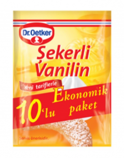 DR.OETKER SUGAR VANILLINE 10 PCS 50 GR
