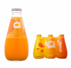 AVŞAR FRUIT MINERAL WATER 200 ML TANGERINE*24