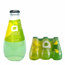 AVŞAR FRUIT MINERAL WATER 200 ML KIWI&LEMON*24
