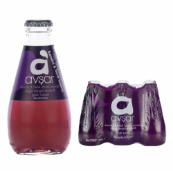 AVŞAR MİNERAL WATER WİTH FRUİTS 200 ml BLACK AND RED GRAPES