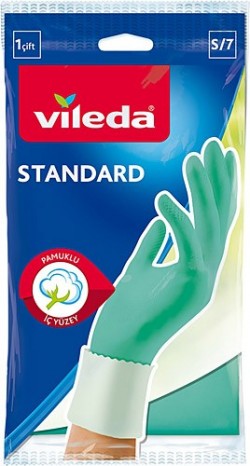 VILEDA STANDARD GLOVES SMALL*12