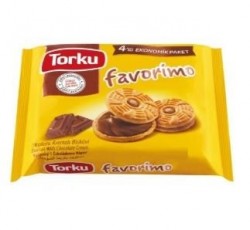 TORKU FAVORIMO CHOCOLATE CREAM WITH CREAM BISCUIT MP 8X(4X6R)1G