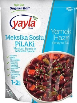 YAYLA 400 GR KIDNEY BEAN MEXICAN SAUCE TIN *12