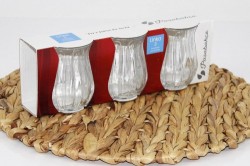 (42741) PAŞABAHÇE TEA GLASS (LINKA) 3 PCS*1