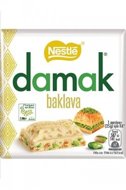 NESTLE DAMAK BAKLAVA SQUARE 60 GR*6