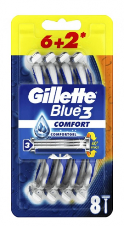 GİLLETTE BLUE 3 COMFORT 6+2*6