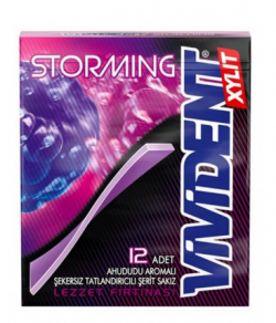 VİVIDENT STORMING RASPBERRY 33GR*18