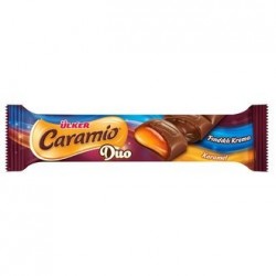 ÜLKER (1498-03) CARAMIO DUO HAZELNUT CARAMEL CHOCOLATE 32GR*24