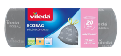 VILEDA WASTE BAG SMALL WITH SHIRTING *24