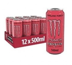 MONSTER PIPELINE PUNCH ENERGY 500ML*12