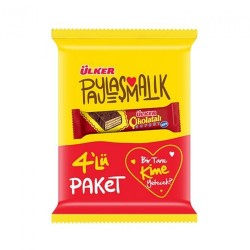 ÜLKER (1355-06) CHOCOLATE WAFER 4 PIECES 144GR*24