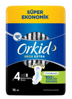 ORKID ULTRA EXTRA 4 PCS NIGHT EXTRA (NO 4)*12