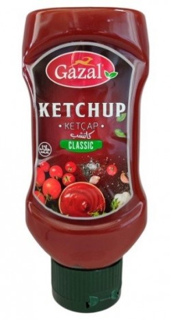 GAZAL KETCHUP 520 GR*12