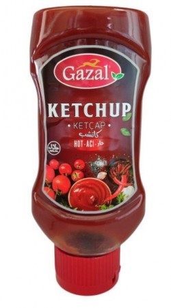 GAZAL KETCHUP HOT 520 GR*12