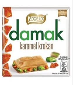 NESTLE DAMAK CARAMEL CROCAN 60GR*6