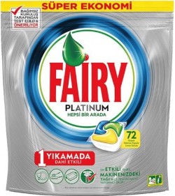 FAIRY TABLET PLATINUM 72 PCS *3