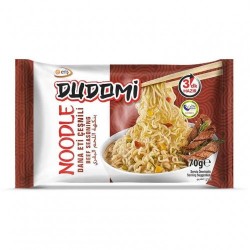 DUDOMİ NOODLE PACKAGE 70 GR BEEF SEASONED*40
