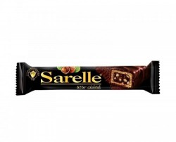 SARELLE BLACK CHOCOLATE WAFER 33 GR*20