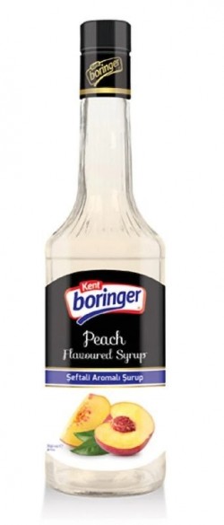 KENT BORINGER 700 ML SYRUP WITH PEACH FLAVORED*6