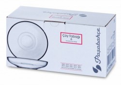 (54201) PAŞABAHÇE TEA PLATE 6 PCS*12